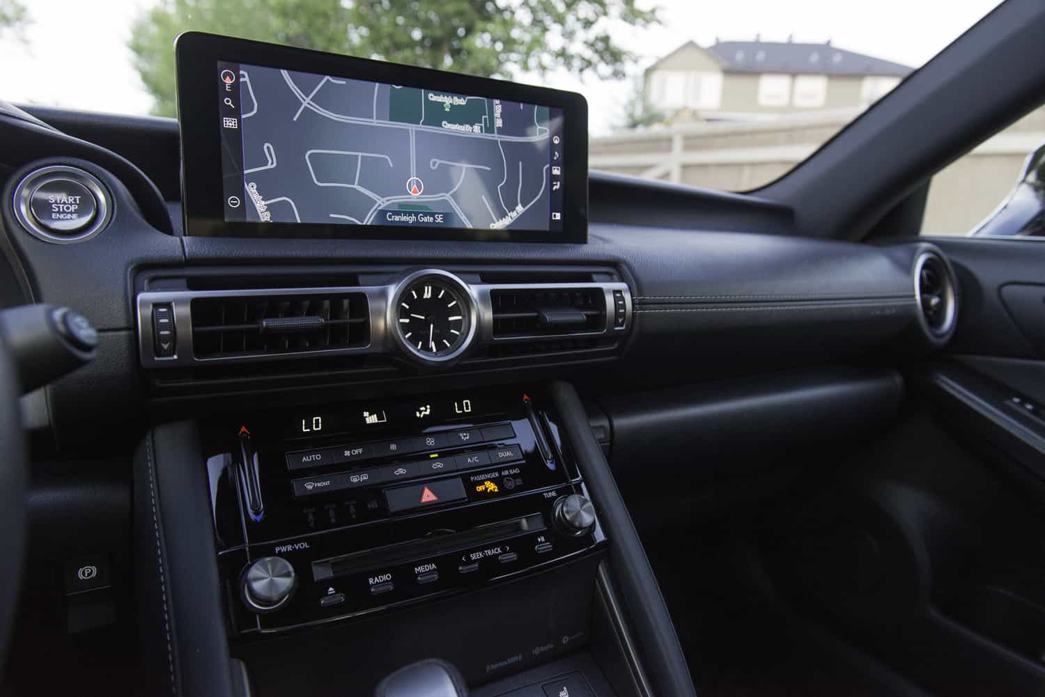 2021 Lexus IS 350 F Sport interior