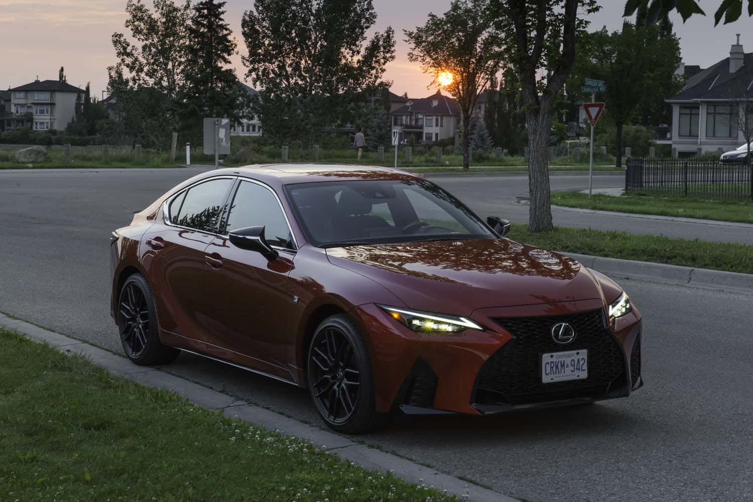 2021 Lexus IS 350 F Sport front