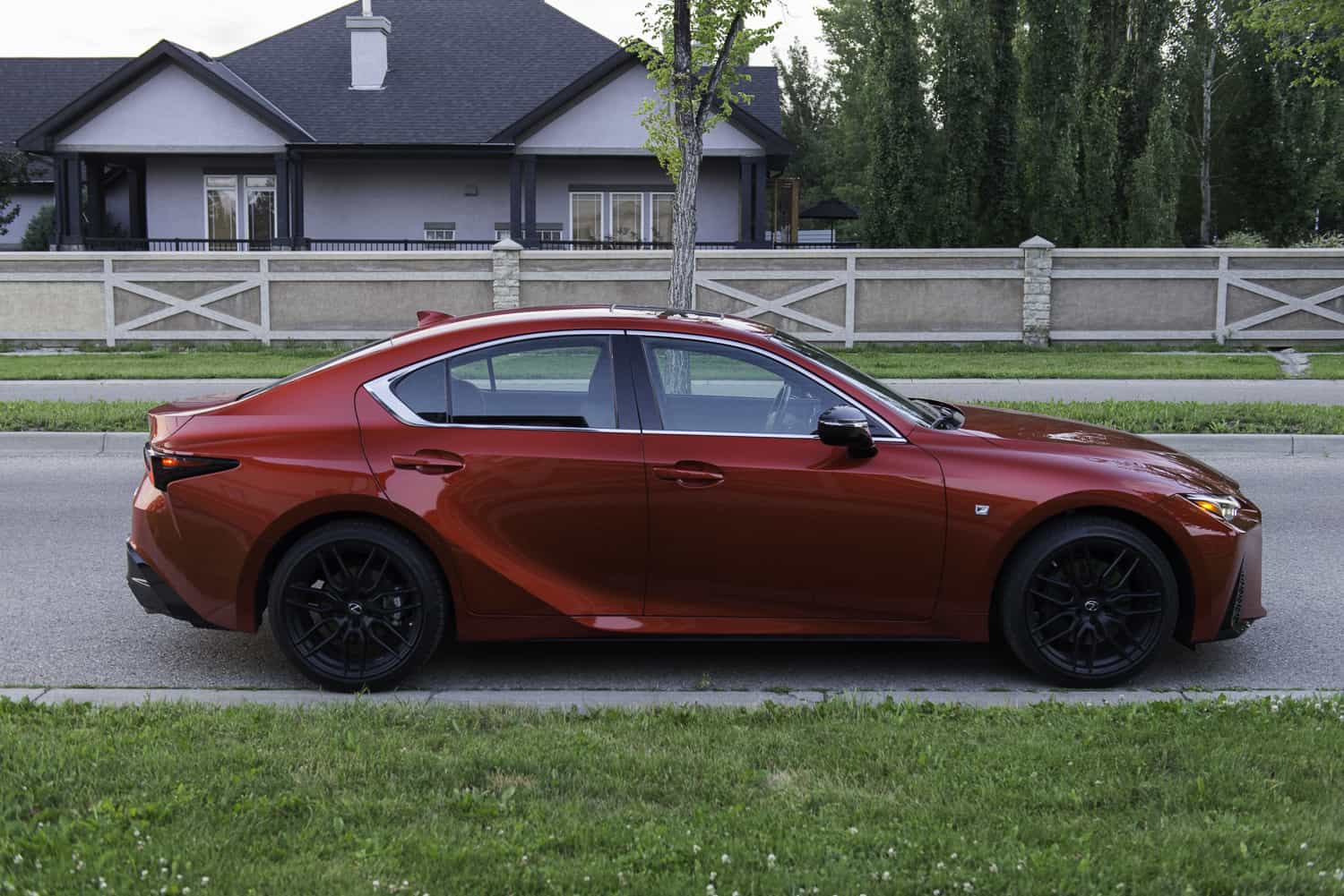 2021 Lexus IS 350 F Sport sideview