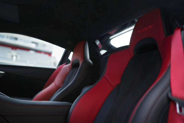 2022 Acura NSX Type S red seats