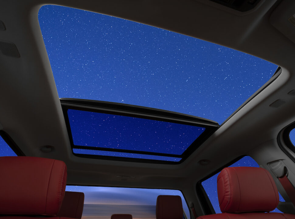 2022 Toyota Tundra interior moonroof