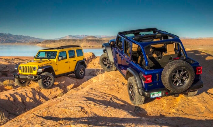 2021 Jeep Wrangler Colours