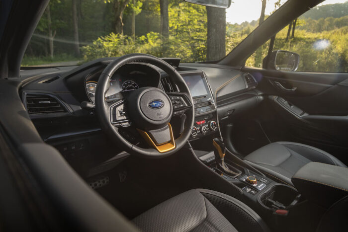 2022 Subaru Forester Wilderness interior