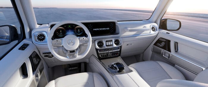 Mercedes-Benz Concept EQG interior