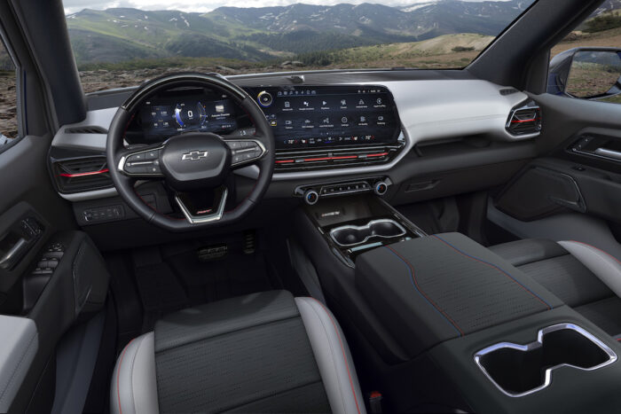 2024 Silverado EV RST interior