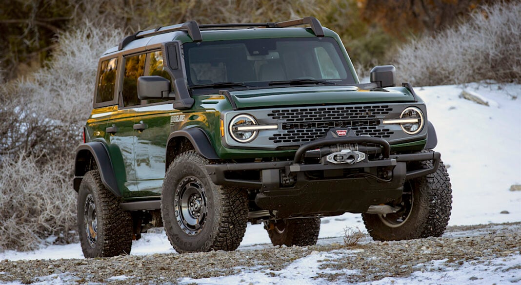 2022 Ford Bronco Everglades in Eruption Green
