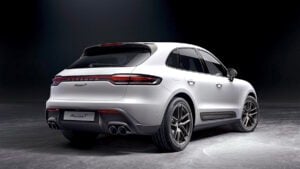 2023 Porsche Macan T profile rear shot