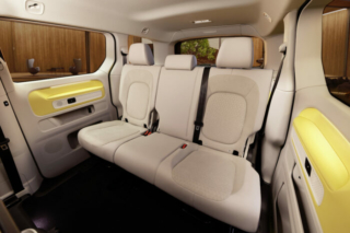 2024 VW ID. Buzz interior rear seats