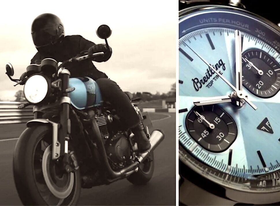 Breitling's 1960's Cafe Racer-Inspired Top Time Triumph