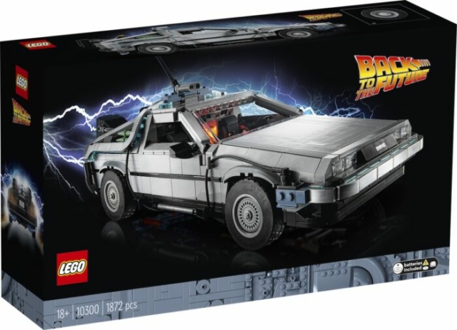 LEGO Creator 3-in-1 Back to the Future Time Machine box front