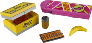 LEGO Creator 3-in-1 Back to the Future Time Machine features