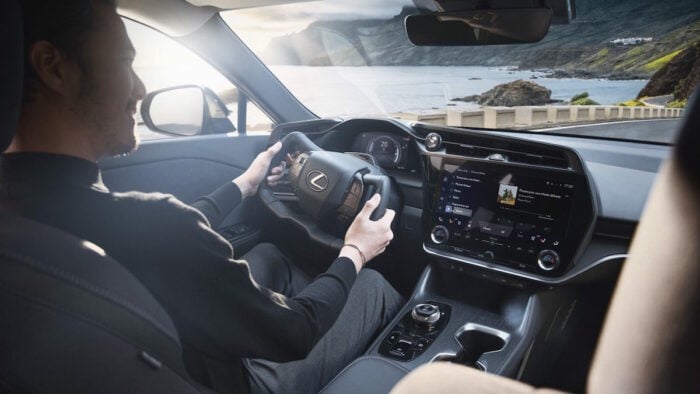 2023 Lexus RZ 450e interior