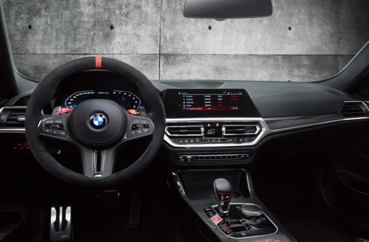 2023 BMW M4 CSL interior