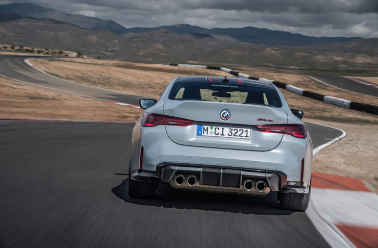 2023 BMW M4 CSL rear head on