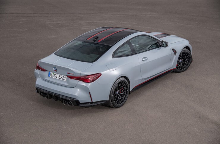 2023 BMW M4 CSL top rear