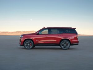 2023 Cadillac Escalade-V driver side profile