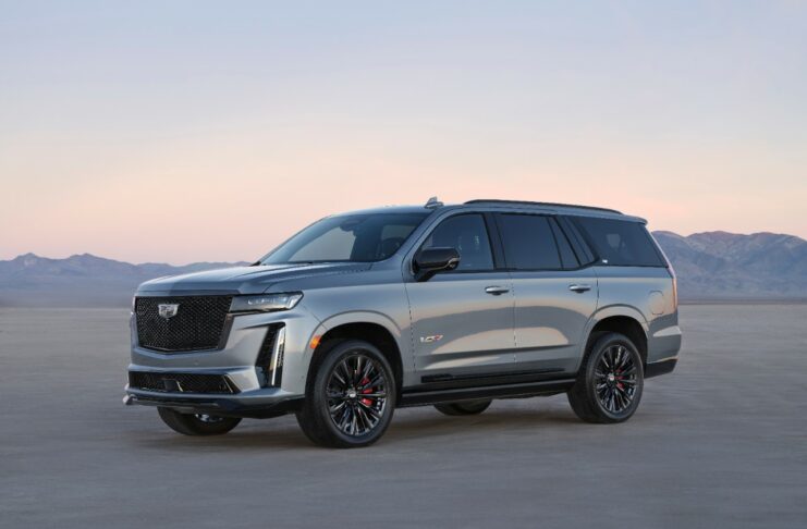 2023 Cadillac Escalade front three-quarter