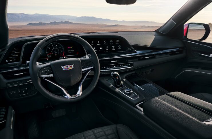 2023 Cadillac Escalade-V front interior