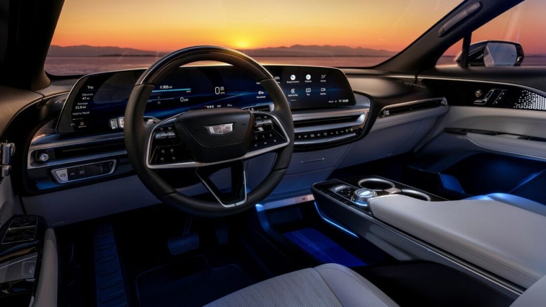 2023 Cadillac LYRIQ interior