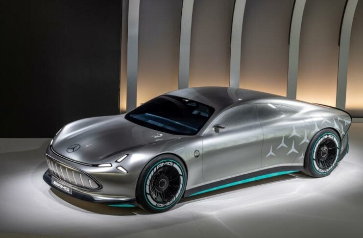 Mercedes AMG electric Vision AMG concept front