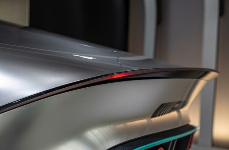 Mercedes AMG electric Vision AMG concept taillight