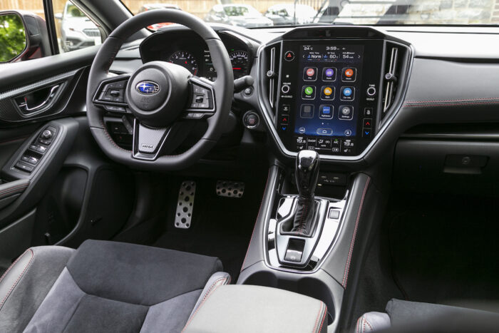 2022 Subaru WRX interior