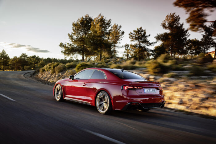 2023 RS 5 Coupe with Competition Plus Package. Photo: Audi