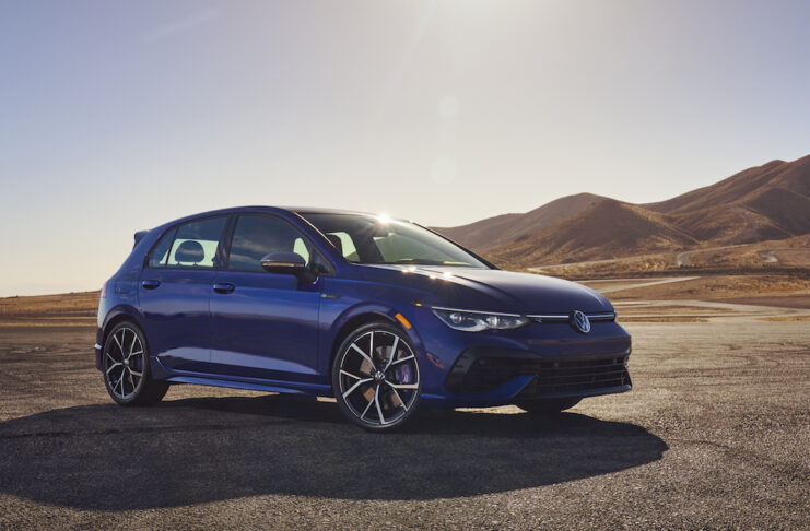 vw golf r 2022 front profile