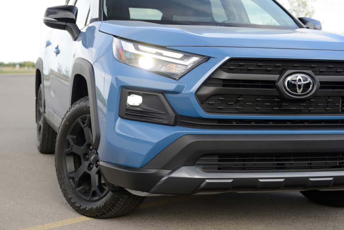 2022 Toyota Rav4 TRD Offroad styling, front grill and headlight