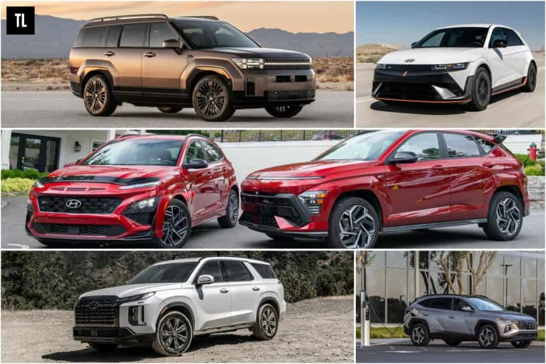 Hyundai SUV Models Up Close (2024/2025): Smallest to Biggest