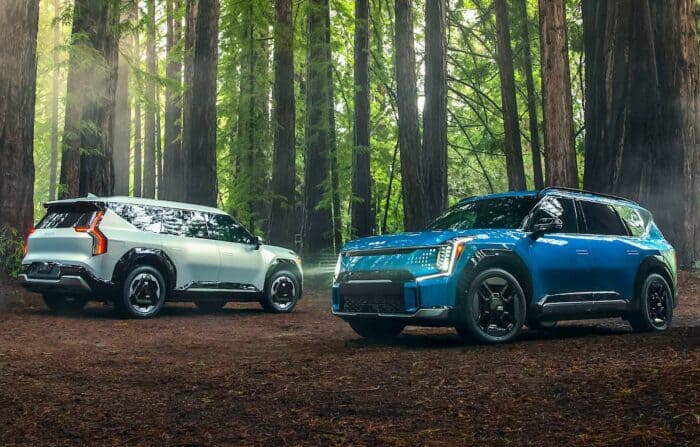 Kia SUV Model lineup from smallest to biggest