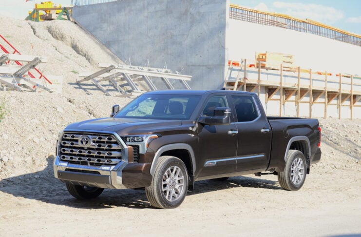 2022 Toyota Tundra CrewMax 1794 Edition front