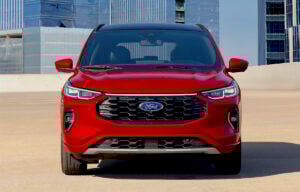 2023 Ford Escape ST-Line Elite front view of grill
