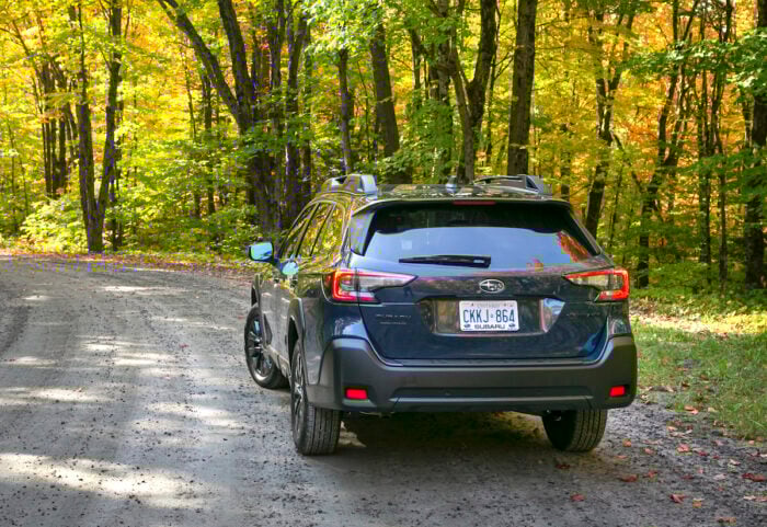 2023 Subaru Outback Review rear