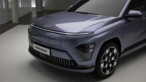 2024 Hyundai Kona Electric front grill with led light