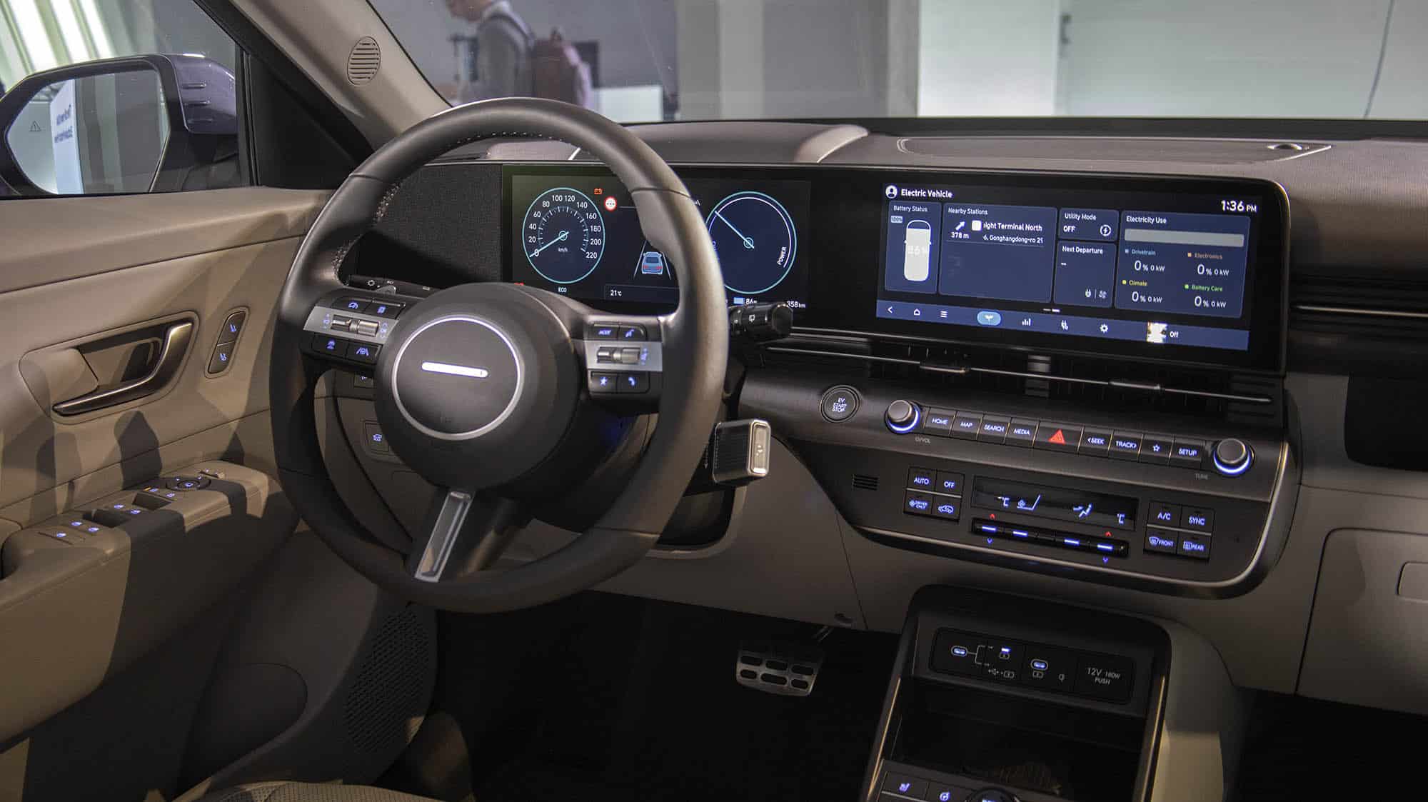 Dashboard Hyundai Kona 2024