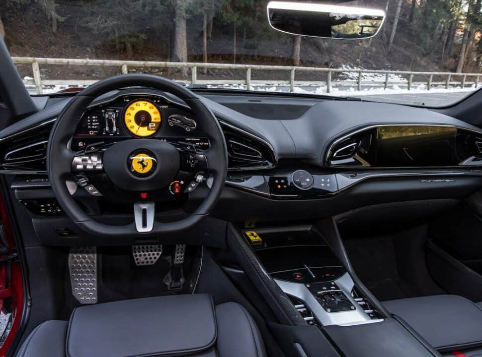 2023 Ferrari Purosangue SUV interior front cabin