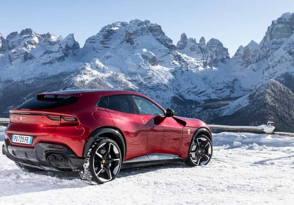 2023 Ferrari Purosangue SUV rear