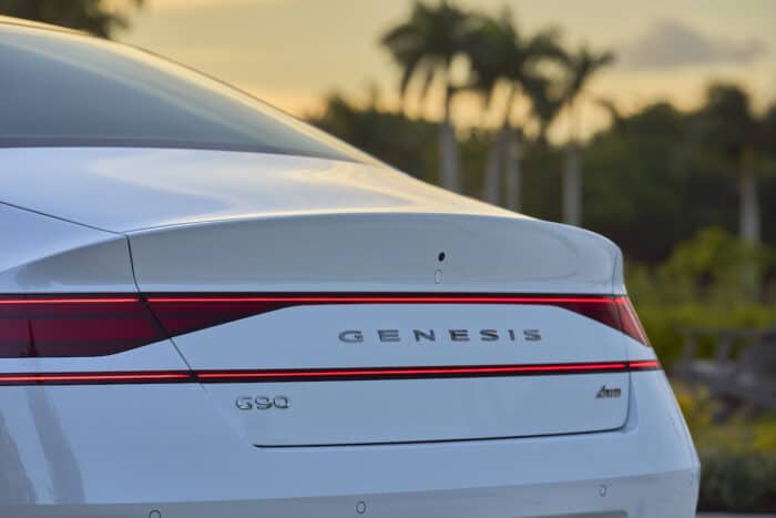 2023 Genesis G90 rear hood