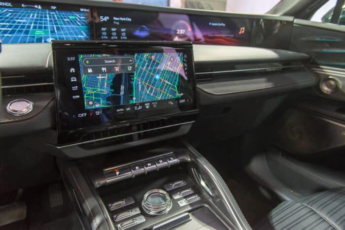 2024 Lincoln Nautilus Reserve front passenger cockpit