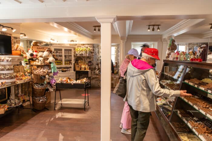 Chocolaterie de l’Île d’Orléans inside the shop