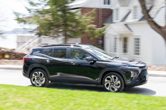 2024 Chevy Trax in black