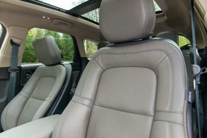 2023 Lincoln Corsair Grand Touring front seats