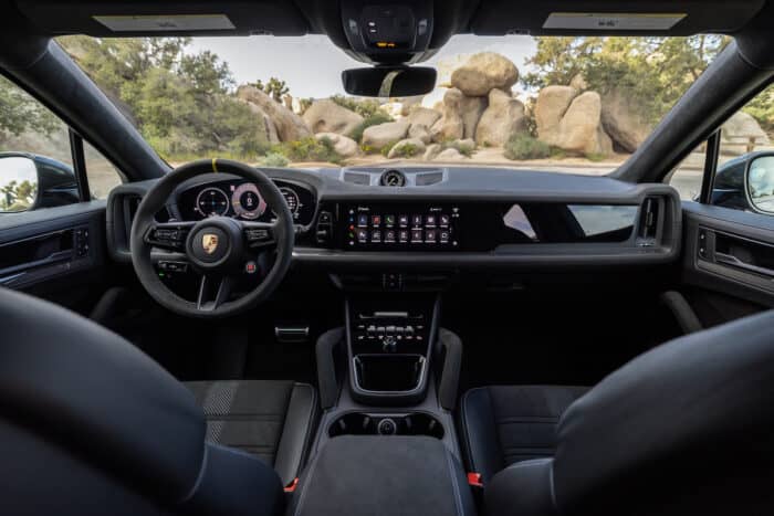 2024 Cayenne Turbo GT interior