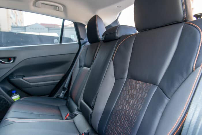 2024 Subaru Crosstrek rear seats