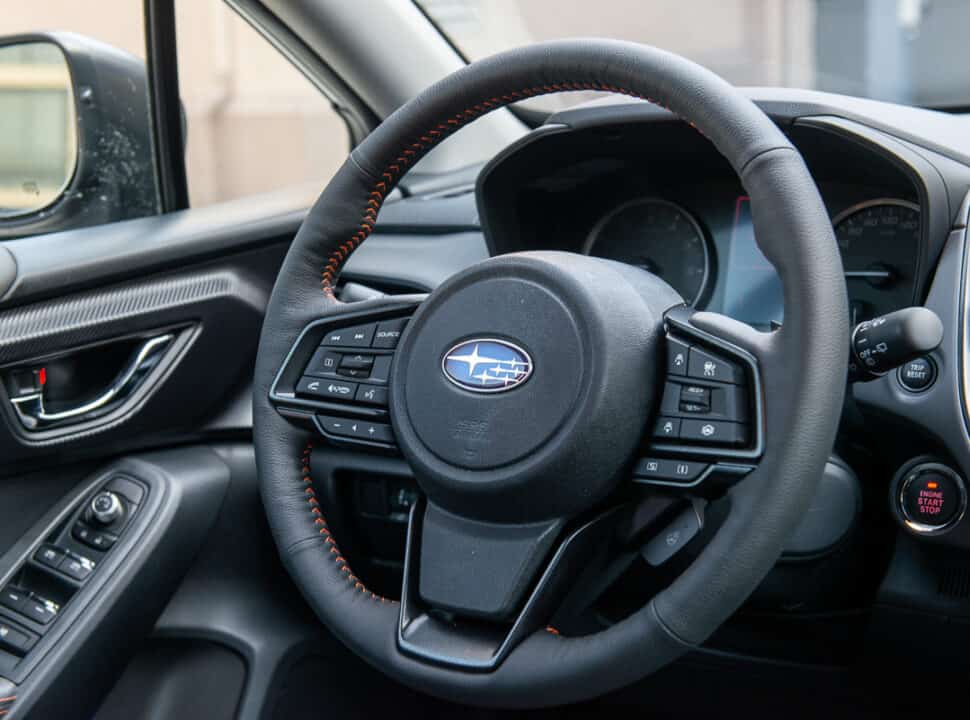 2024 Subaru Crosstrek steering wheel