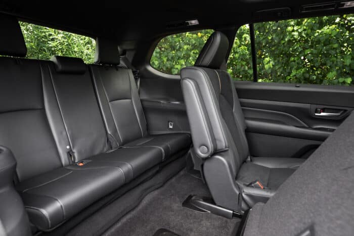 2024 Toyota Grand Highlander Interior 3rd row