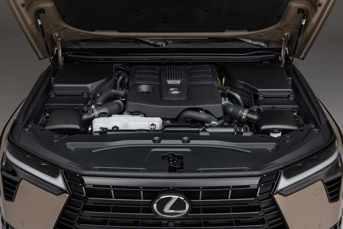 2024 Lexus GX 550 twin turbo V6 engine