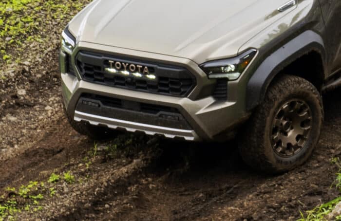 LED Light Bar on new 2024 Tacoma Trailhunter