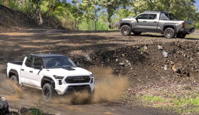 2024_Toyota_Tacoma_TRD Pro vs Tacoma Trailhunter